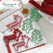 Tree & Reindeer Paperclip Set - It's Christmas - SOLD OUT