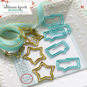 Speech Bubble & Star Paperclip Set - Websters Pages