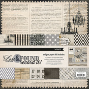 Antique Paper & Accessories Kit - Lost & Found Record It - My Minds Eye