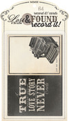 Antique Journaling Cards - Lost & Found Record It - My Minds Eye