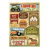 I Love My Tractor Cardstock Stickers - Karen Foster