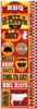 BBQ Die Cut Cardstock Stickers - Reminisce