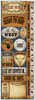 Wild West Die Cut Cardstock Stickers - Reminisce