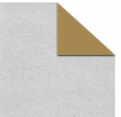Silver Metallic On Kraft Paper - Canvas Corp