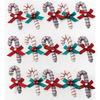 Candy Cane Dimensional Repeat Stickers - Jolees