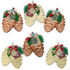 Mini Pinecone Bunches Dimensional Stickers - Jolees