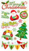 Noel Christmas Shimmer Stickers - Sticko
