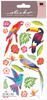 Colorful Birds Shimmer Stickers - Sticko