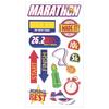 Marathon Sticko Stickers
