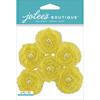 Yellow Small Floral Stickers - Jolee's Boutique