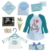 Baby Boy Pregnancy Dimensional Stickers - Jolee's Boutique