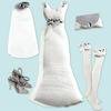 Wedding Dress Dimensional Stickers - Jolee's Boutique
