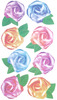 Tissue Roses Sticko Stickers