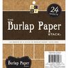 The Burlap Natural 6 x 6 Paper Stack - Dies Cuts With A View