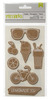 Sodapop Adhesive Cork Shapes - # Summer - American Crafts