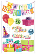 Happy Birthday 3D Stickers - Paper House
