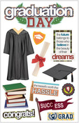 Graduation Day 3D Stickers - Paper House Productions