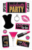 Bachelorette Party 3D Stickers - Paper House