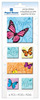 Butterflies Canvas Stickers - Paper House