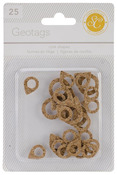 Geotags Essentials Cork Shapes - Studio Calico