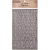 Chiseled Industrious Alpha Stickers - Tim Holtz