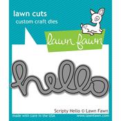 Scripty Hello Lawn Cuts - Lawn Fawn
