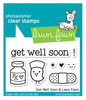 Get Well Soon Clear Stamp Set - Lawn Fawn