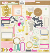 Notes & Things Journaling & Tile Stickers - Crate Paper