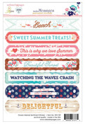 Ocean Melody Sentiments Stickers - Websters Pages