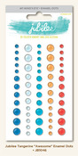 Awesome Enamel Dots - Tangerine - Jubilee - My Minds Eye