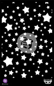Stars 6.5x10.25 Stencil - Finnabair - Prima