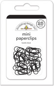Beetle Black Mini Paperclips - Doodlebug