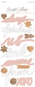 Life Emporium Vellum Word Stickers - Teresa Collins