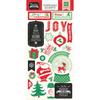 Christmas Cheer Chipboard Stickers - Echo Park
