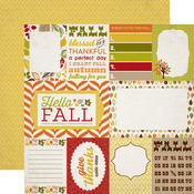 Journaling Cards Paper - Perfect Autumn - Carta Bella