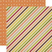 Fall Stripe Paper - Perfect Autumn - Carta Bella