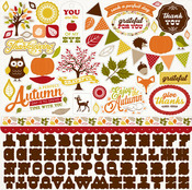Perfect Autumn Sticker Sheet - Carta Bella