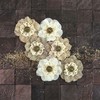 Merlot Capri Fabric Flowers - Prima