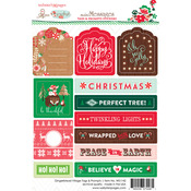 Gingerbread Village Tag & Prompt 4 x 6 Stickers - Webster's Pages