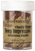 Chunky Copper Deep Impression Embossing Enamel - Stampendous