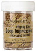 Chunky Gold Deep Impression Embossing Enamel - Stampendous
