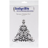 Baroque Christmas Tree - IndigoBlu Cling Mounted Stamp
