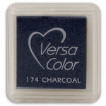 Charcoal - VersaColor Pigment Ink Pad 1" Cube