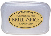 Pearlescent Galaxy Gold - Brilliance Pigment Ink Pad