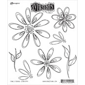 Fancy Florals - Dyan Reaveley's Dylusions Cling Stamp Collections
