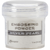 Silver Pearl - Embossing Powder 1oz Jar