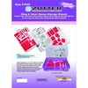 3 Cling Sheets + 3 Dividers - Zutter Cling & Clear Stamp Sheets 3/Pkg