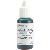 Aquamarine - Archival Re - Inker