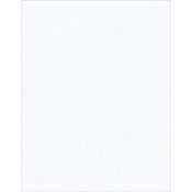 Smooth White 8.5x11 Classic Cardstock Pack - Bazzill
