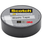 3M Washi Tape  -Black